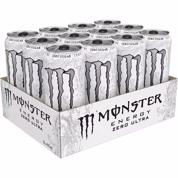6 can Monster energy zero ultra white 