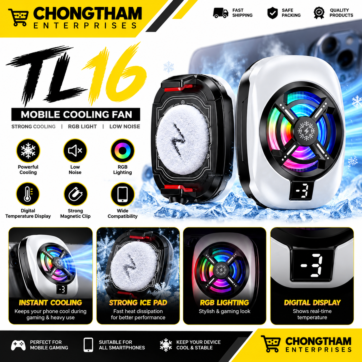 TL 16 phone cooler